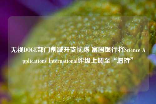 无视DOGE部门削减开支忧虑 富国银行将Science Applications International评级上调至“增持”